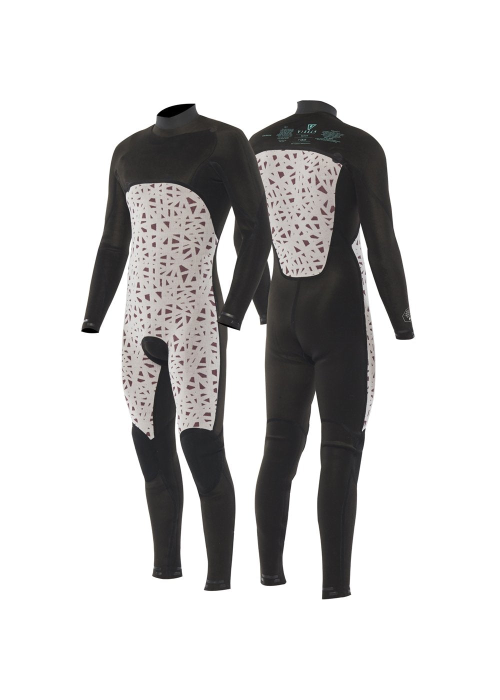 Vissla 7 Seas 4-3 Raditude Full Chest Zip 7 seas wetsuit Vissla