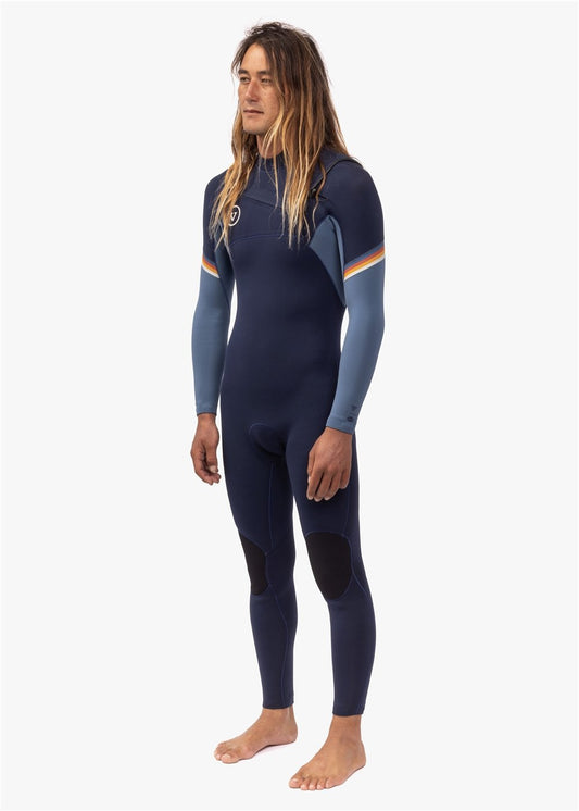 Vissla 7 Seas 4-3 Raditude Full Chest Zip 7 seas wetsuit Vissla Dark Navy MS