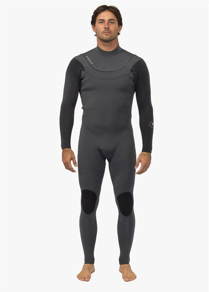 Vissla New Seas 3-2 U-Zip Wetsuit New Seas wetsuits Vissla graphite S