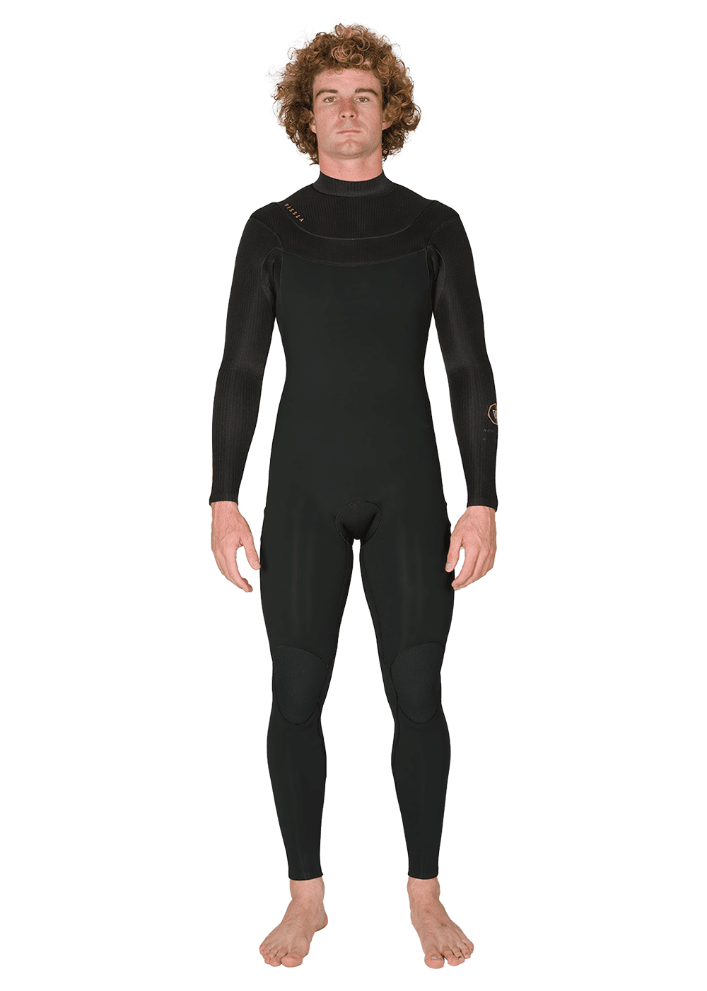 Vissla New Seas 5-4 U-Zip Wetsuit New Seas wetsuits Vissla Black MS