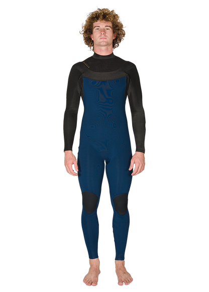 Vissla New Seas 4-3 U-Zip Wetsuit New Seas wetsuits Vissla Midnight M