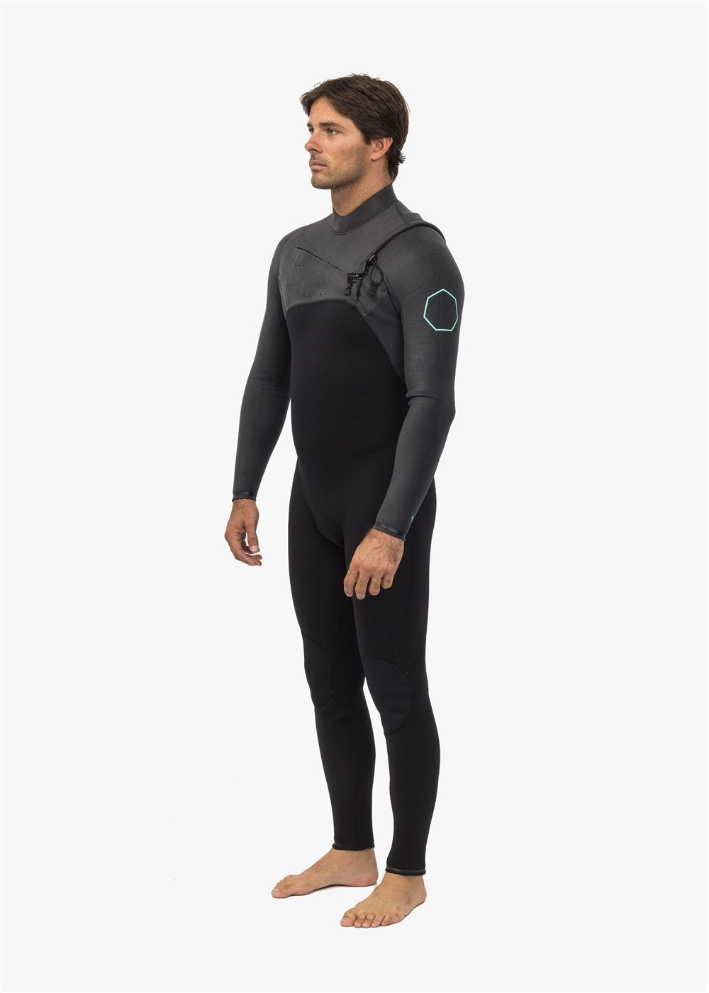VIssla High Seas II 3-2 full chest zip high seas wetsuit Vissla