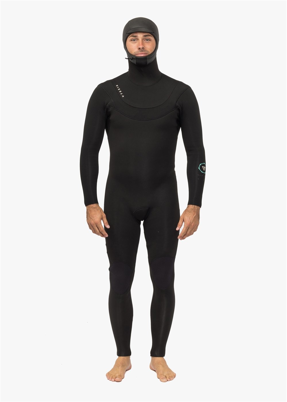 Vissla New Seas 4-3 Hooded U-Zip Wetsuit New Seas wetsuits Vissla