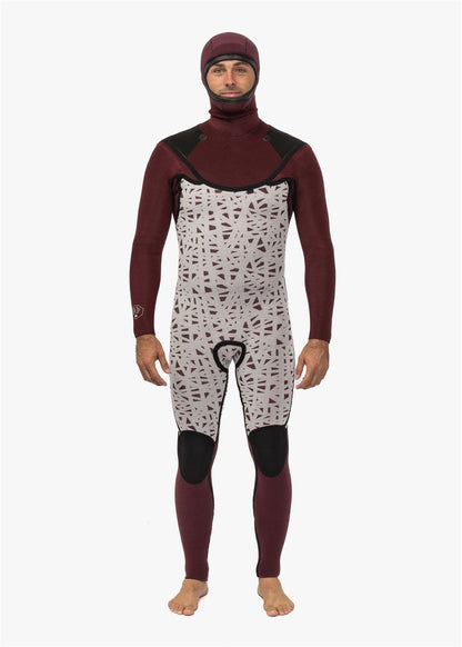Vissla New Seas 4-3 Hooded U-Zip Wetsuit New Seas wetsuits Vissla