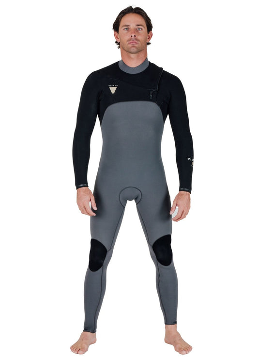 Vissla Natural Seas 4-3 Full Chest Zip Natural seas wetsuit Vissla Coal S