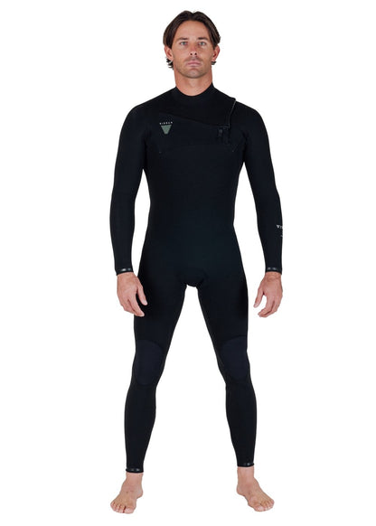 Vissla Natural Seas 4-3 Full Chest Zip Natural seas wetsuit Vissla Black S