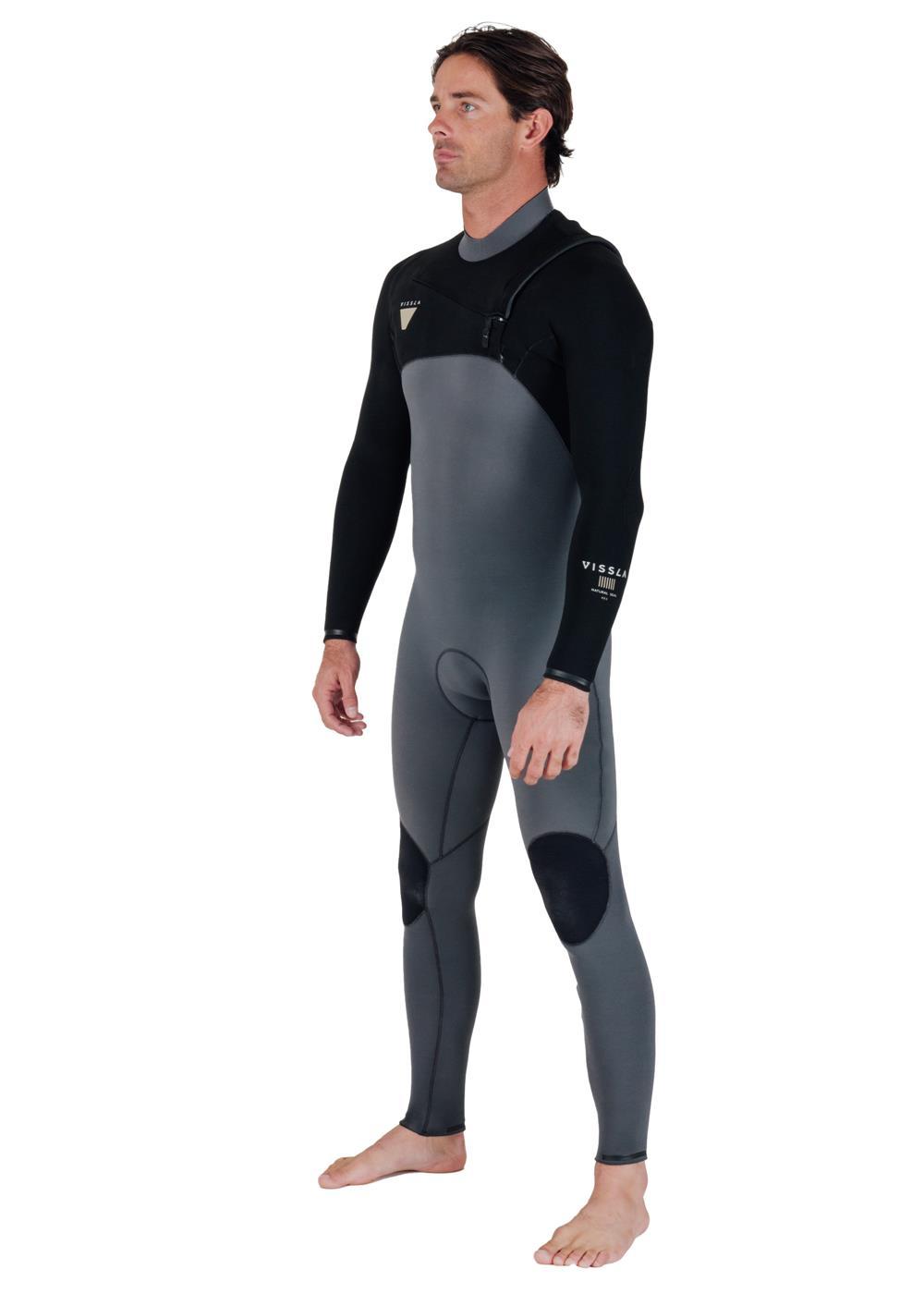 Vissla Natural Seas 4-3 Full Chest Zip Natural seas wetsuit Vissla