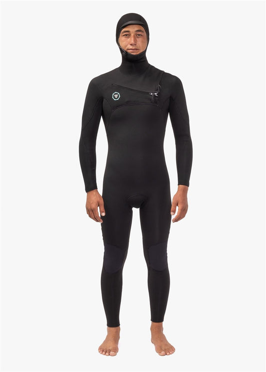 Vissla 7 Seas 4-3 full hooded chest zip 7 seas wetsuit Vissla