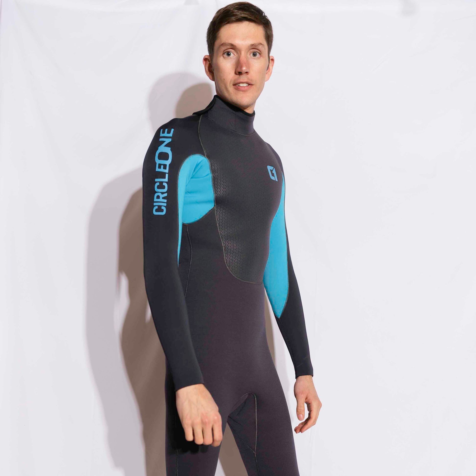 Mens 5/4mm Winter Wetsuit FAZE GBS Back Zip Wetsuit Mens Circle One Surf