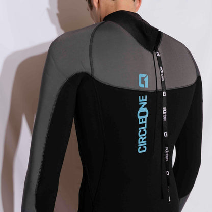Mens 5/4mm Winter Wetsuit ICON GBS Back Zip Wetsuit Mens Circle One Surf