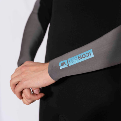 Mens 5/4mm Winter Wetsuit ICON GBS Back Zip Wetsuit Mens Circle One Surf