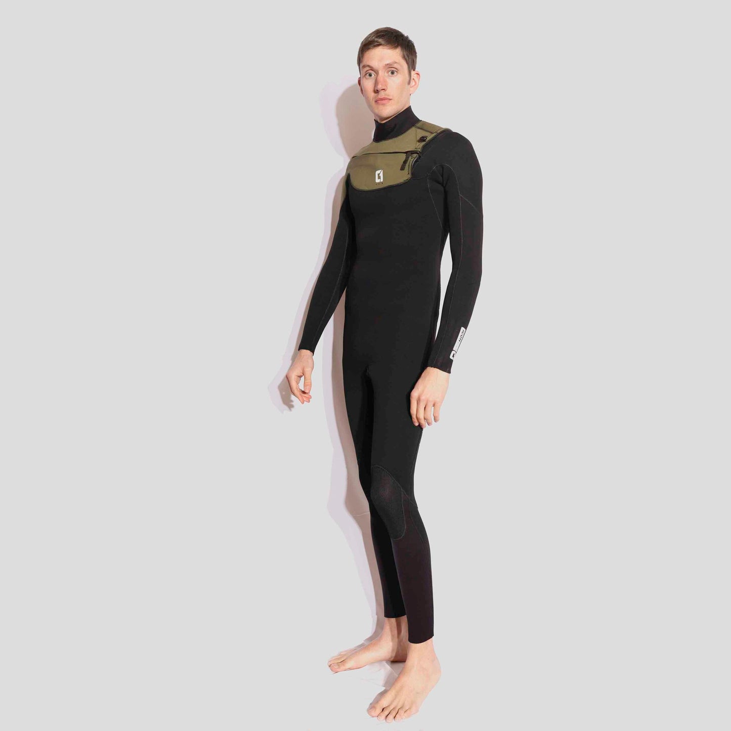 Mens 5/4mm Winter Wetsuit ICON GBS Chest Zip Wetsuit Mens Circle One Surf
