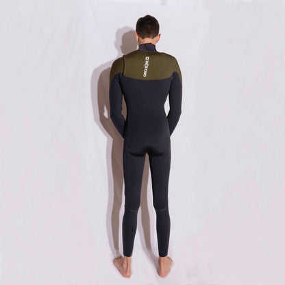 Mens 3/2mm Summer Wetsuit ICON GBS Chest Zip Wetsuit Mens Circle One Surf
