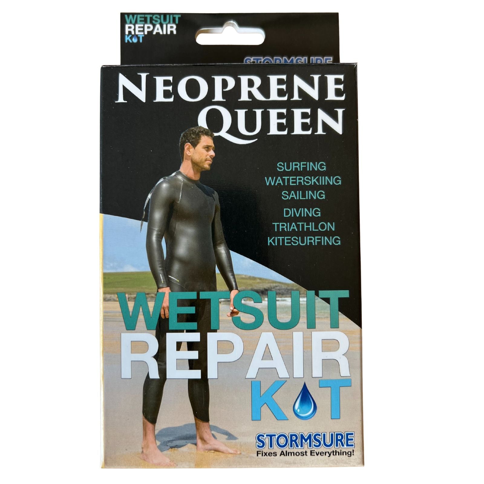 Stormsure - Neoprene Queen Wetsuit Repair Kit - Black Circle One Surf
