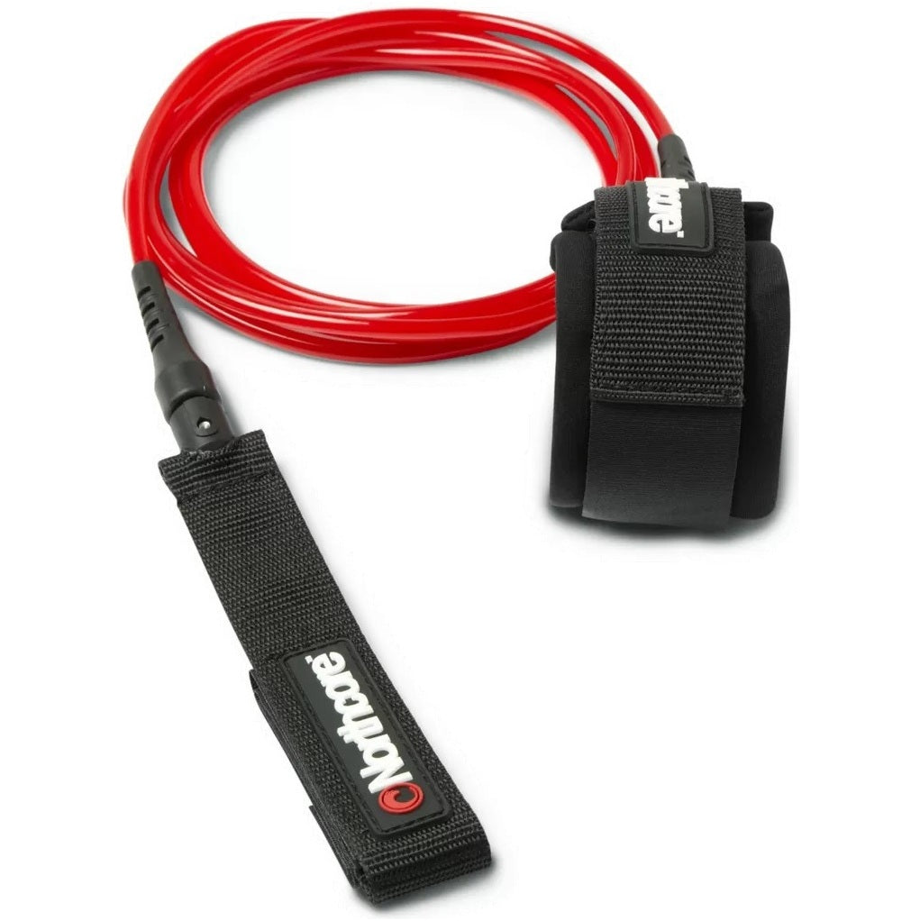 Northcore 7'0 Surfboard Leash Red