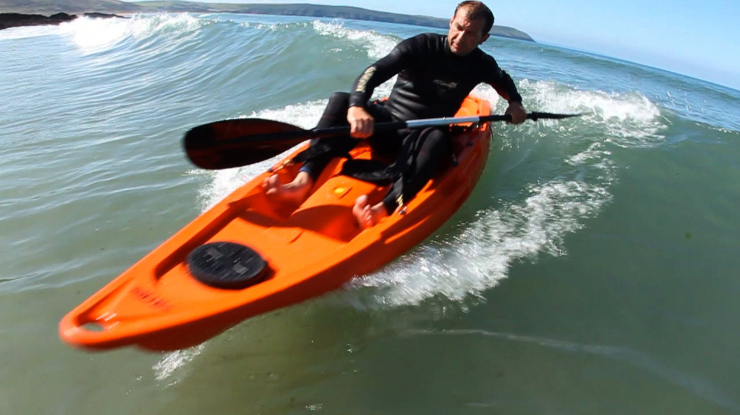Surf Solo Kayak | Plastic Neutral | Yellow | Agile & Fun