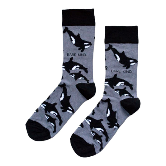 Save the Orcas Bamboo Socks Socks Bare Kind