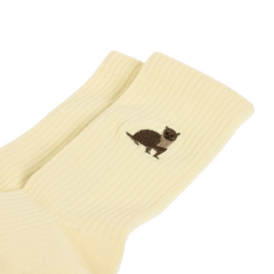 Save the Otter Ribbed Bamboo Socks Socks Bare Kind