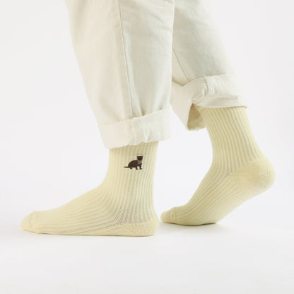 Save the Otter Ribbed Bamboo Socks Socks Bare Kind