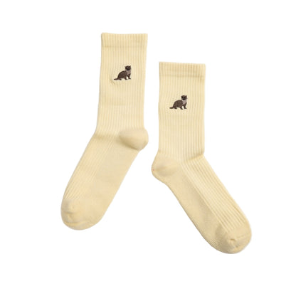 Save the Otter Ribbed Bamboo Socks Socks Bare Kind