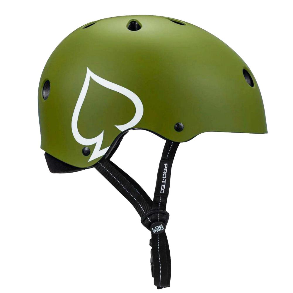 Pro-Tec Helmet Low Pro Matte Army Green