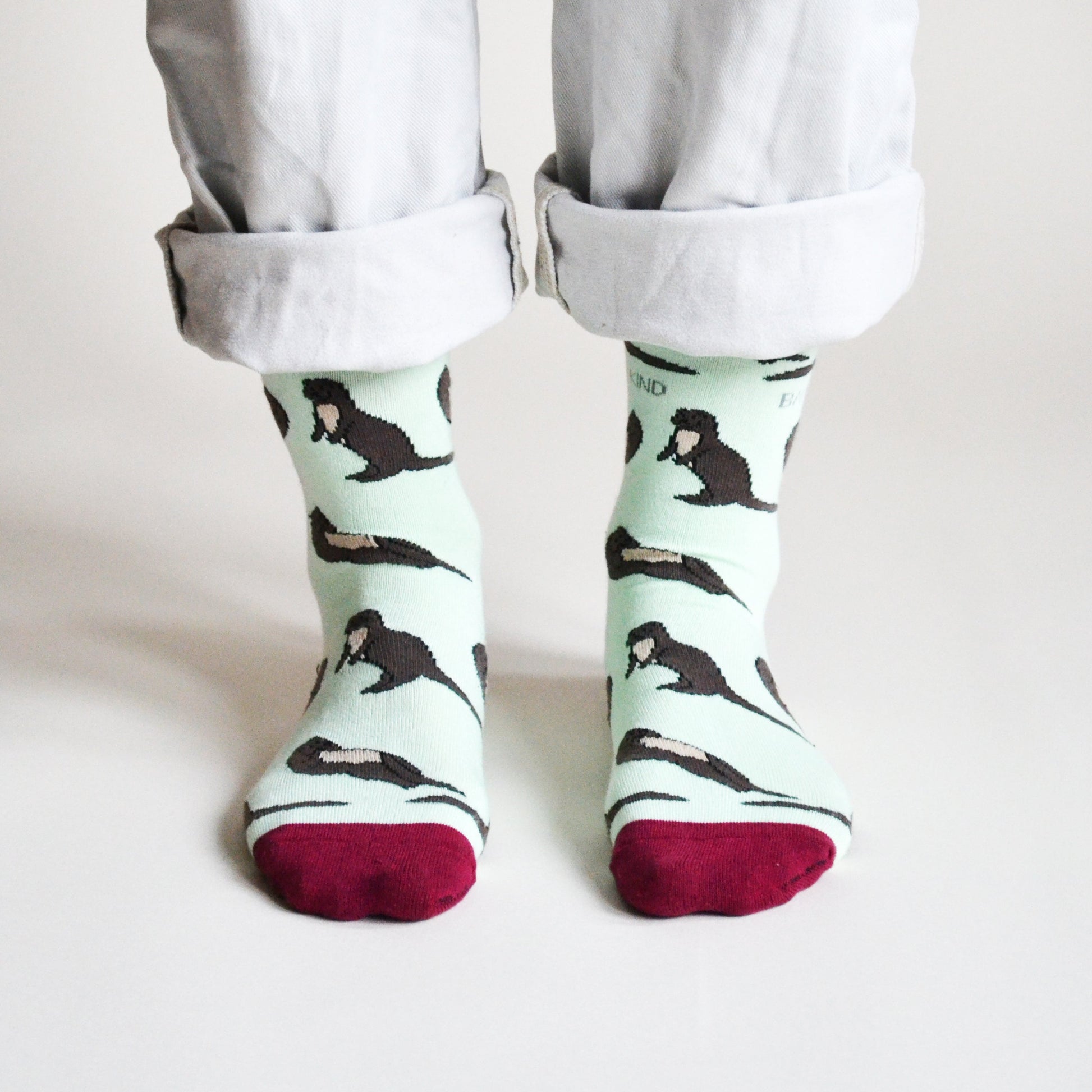 Save the Otters Bamboo Socks Socks Bare Kind