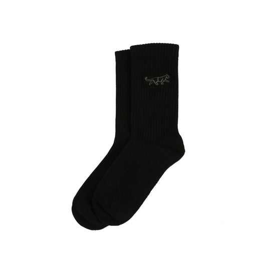 Save the Black Panthers Ribbed Bamboo Socks Socks Bare Kind