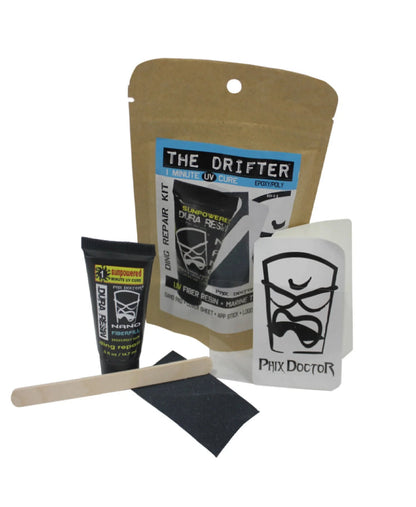 Phix Doctor 'The Drifter' Surfboard Ding Repair Kit (PU/Epoxy) Surfboard Repair Kit Phix Doctor