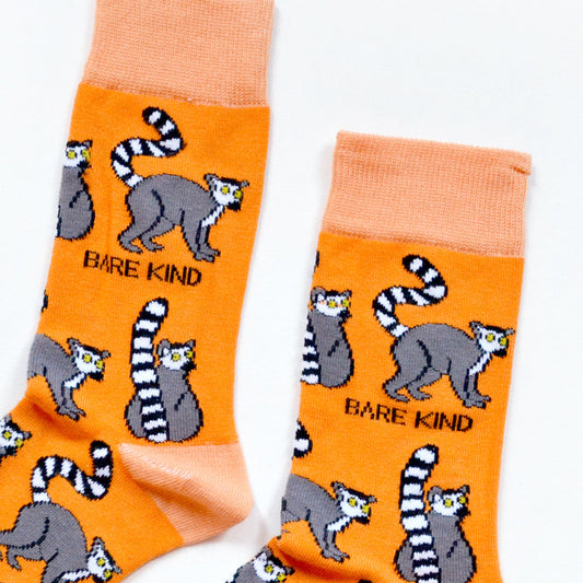Save the Lemurs Bamboo Socks Socks Bare Kind