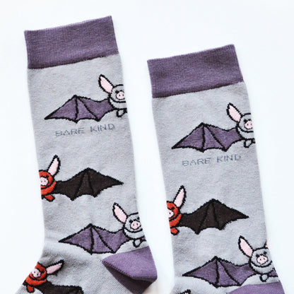 Save the Bats Bamboo Socks Socks Bare Kind