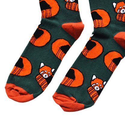 Save the Red Pandas Bamboo Socks Socks Bare Kind