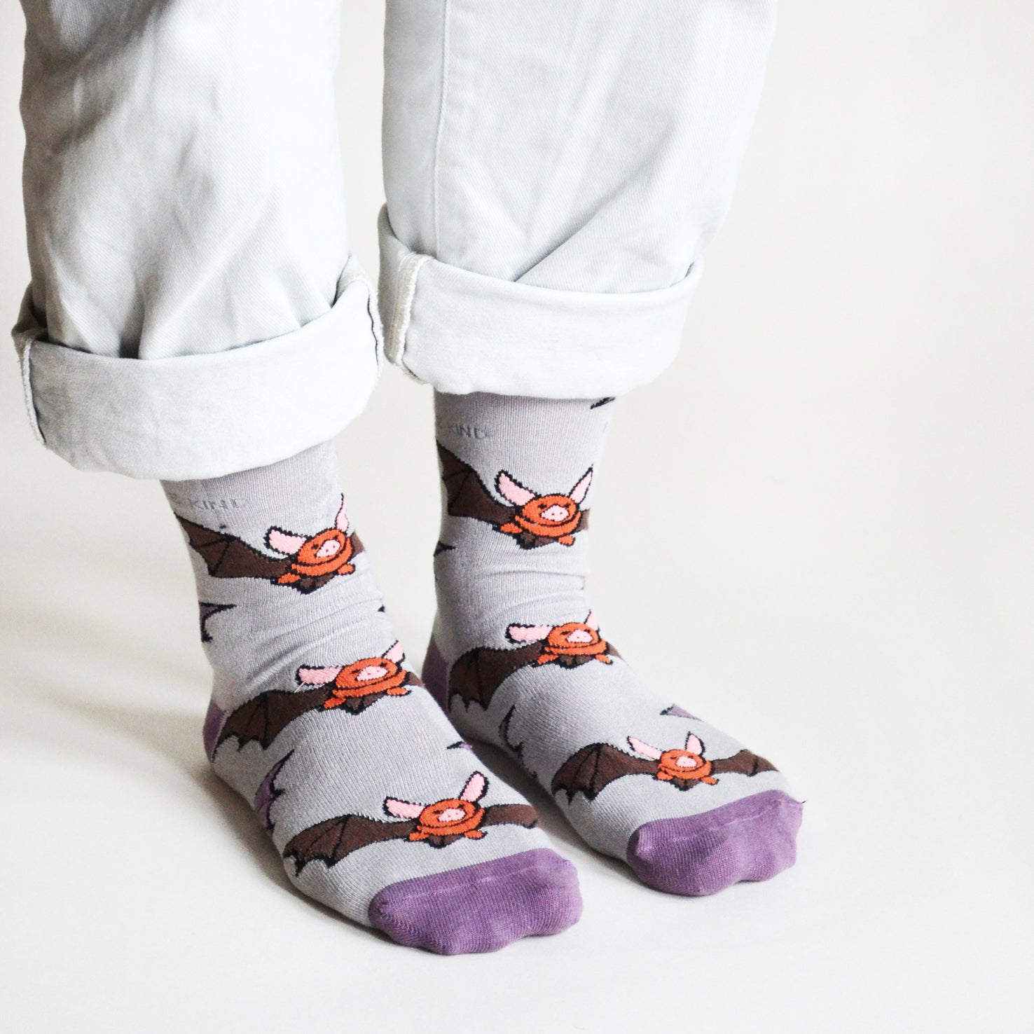 Save the Bats Bamboo Socks Socks Bare Kind