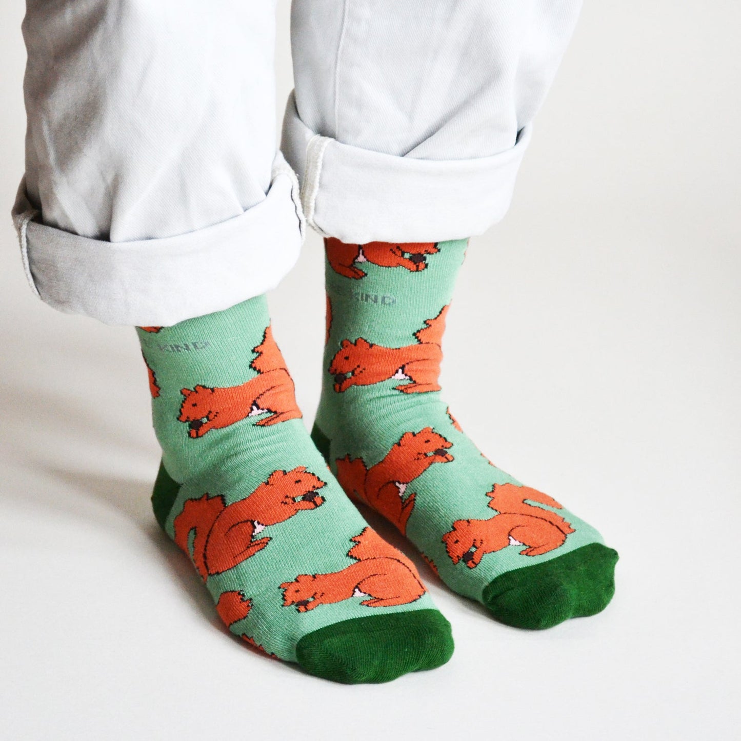Save the Red Squirrels Bamboo Socks Socks Bare Kind