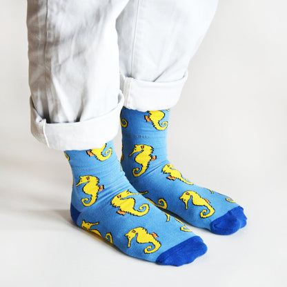 Save the Seahorses Bamboo Socks Socks Bare Kind