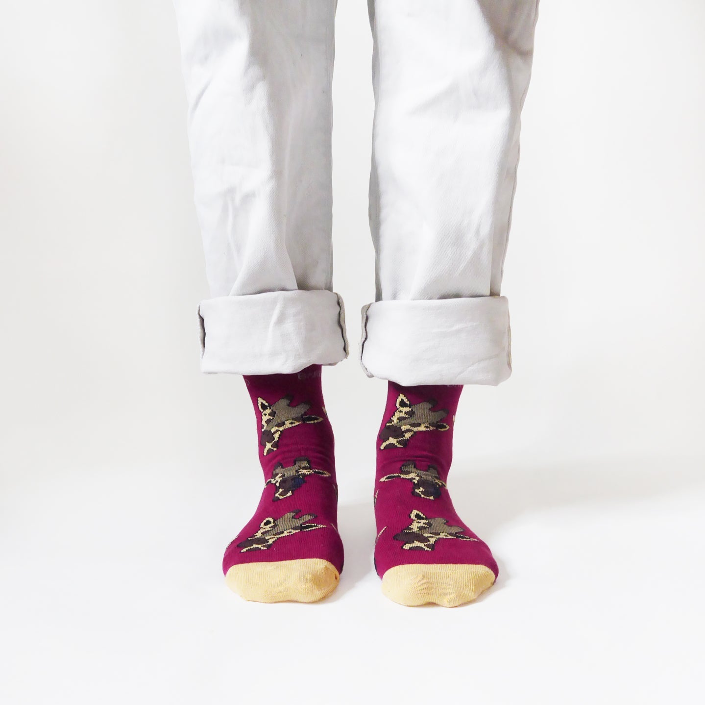 Save the Giraffes Bamboo Socks Socks Bare Kind