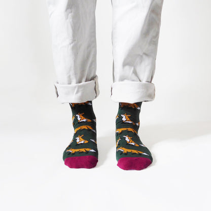 Save the Foxes Bamboo Socks Socks Bare Kind