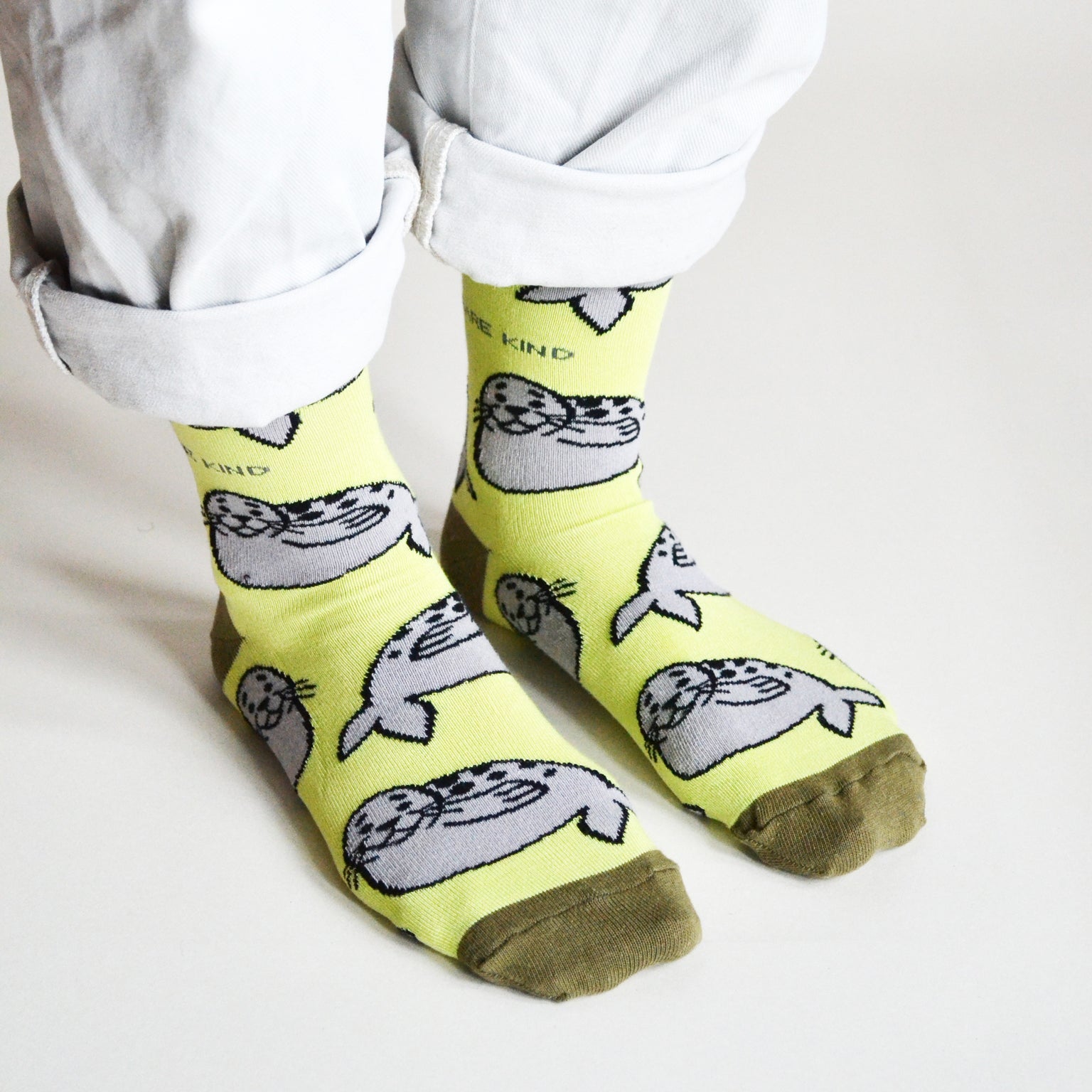 Save the Seals Bamboo Socks Socks Bare Kind