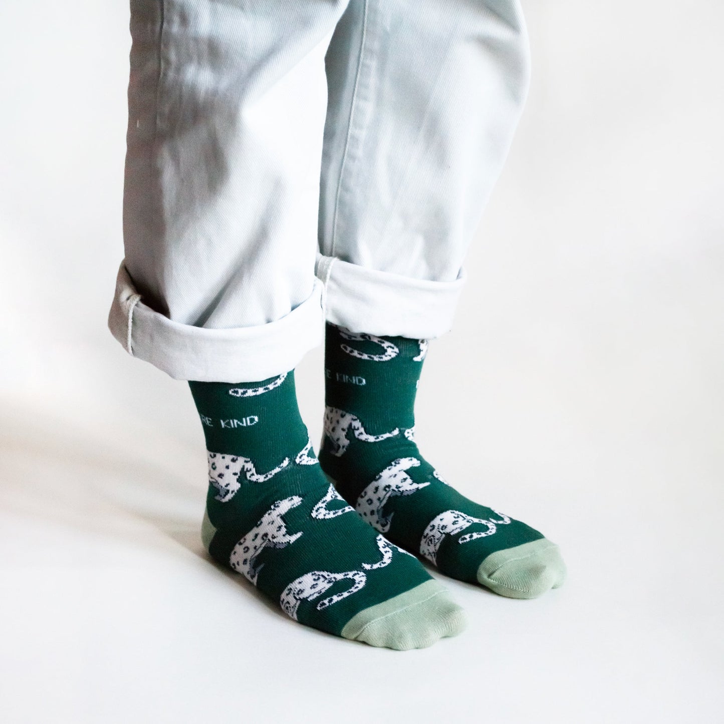 Save the Snow Leopards Bamboo Socks Socks Bare Kind