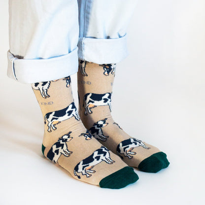 Save the Cows Bamboo Socks Socks Bare Kind