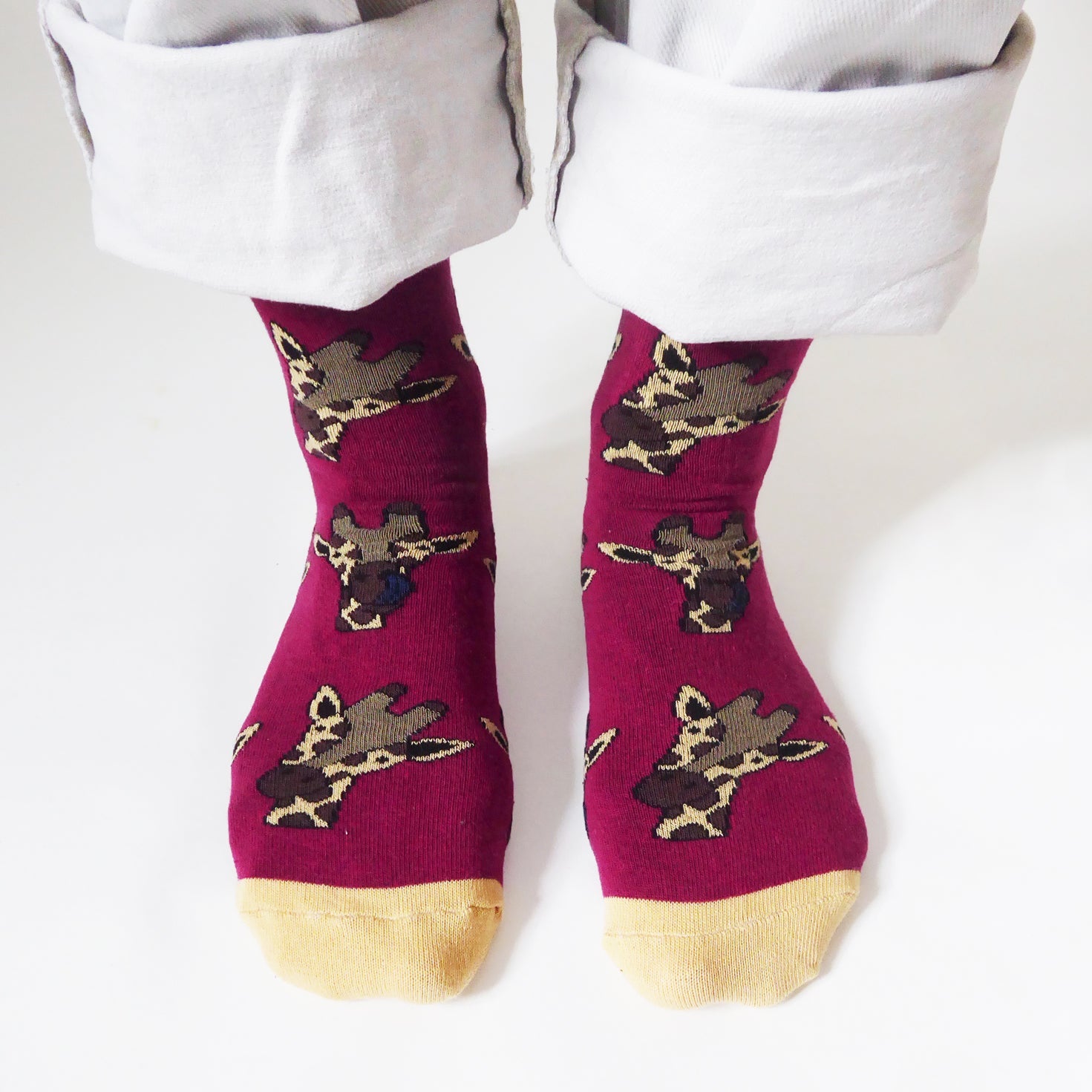 Save the Giraffes Bamboo Socks Socks Bare Kind
