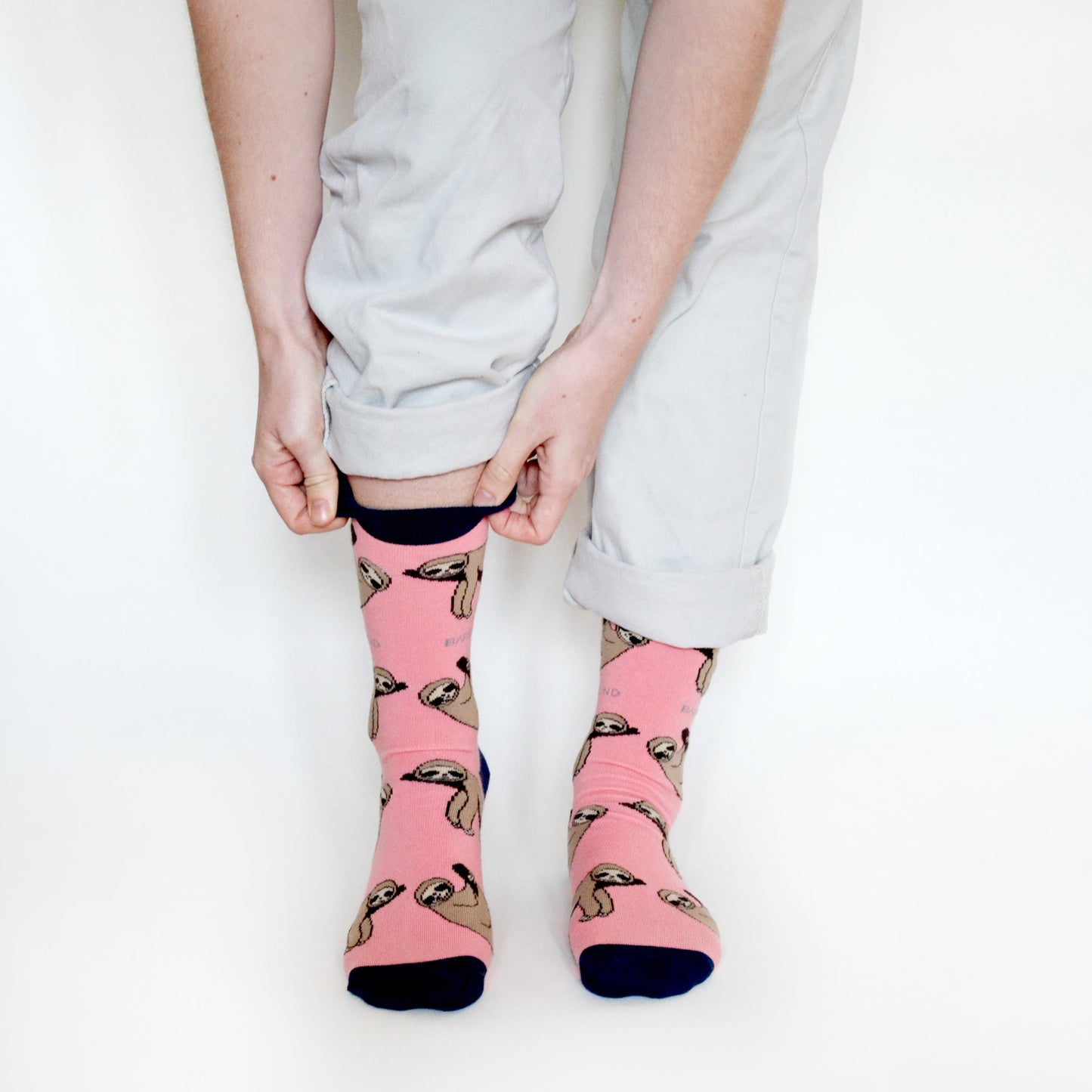 Save the Sloths Bamboo Socks Socks Bare Kind