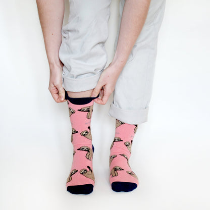 Save the Sloths Bamboo Socks Socks Bare Kind