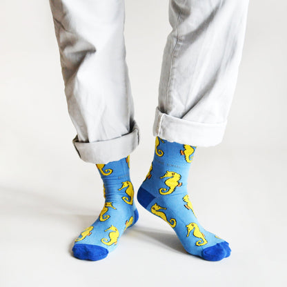 Save the Seahorses Bamboo Socks Socks Bare Kind