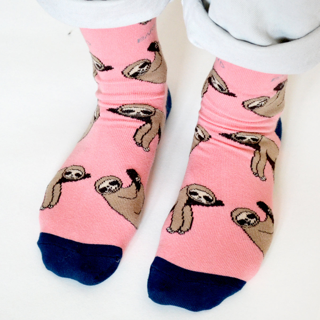 Save the Sloths Bamboo Socks Socks Bare Kind