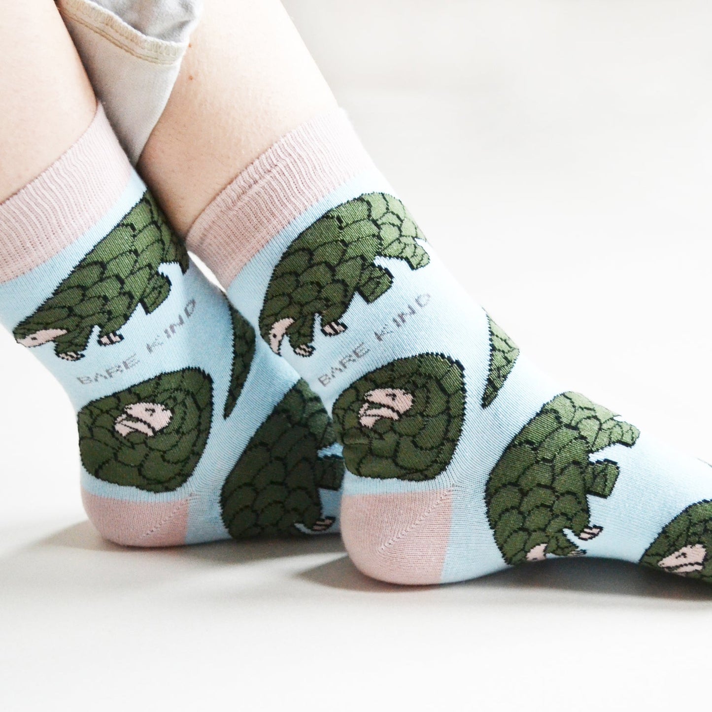 Save the Pangolins Bamboo Socks Socks Bare Kind