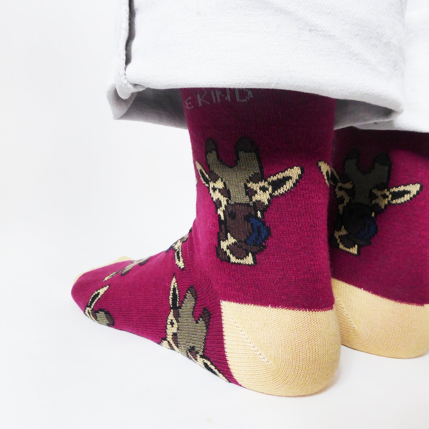 Save the Giraffes Bamboo Socks Socks Bare Kind