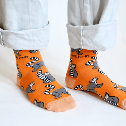 Save the Lemurs Bamboo Socks Socks Bare Kind