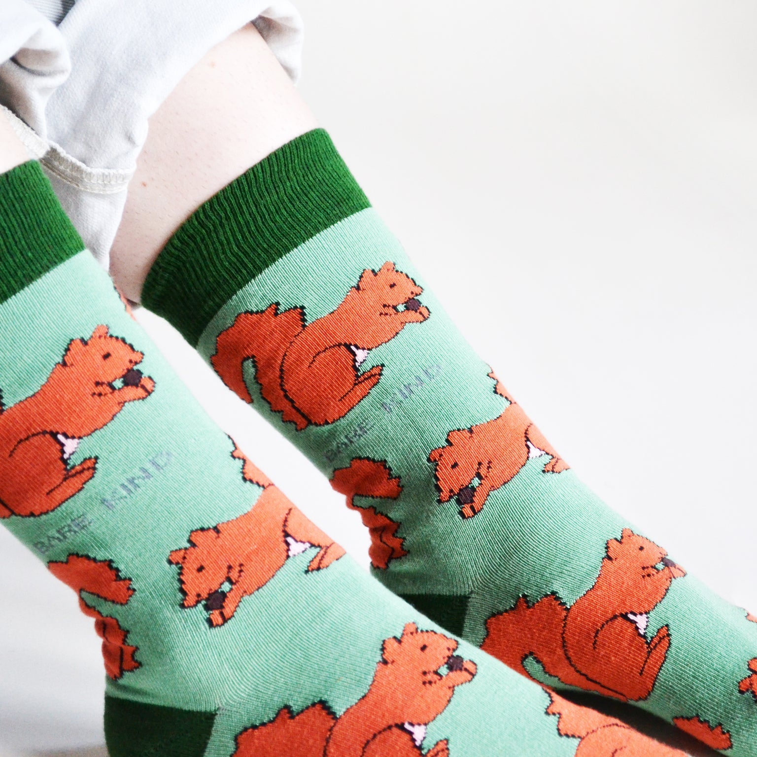 Save the Red Squirrels Bamboo Socks Socks Bare Kind