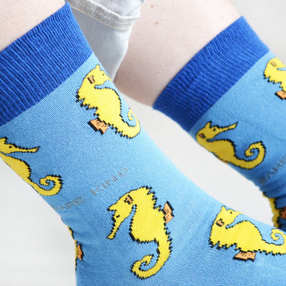Save the Seahorses Bamboo Socks Socks Bare Kind