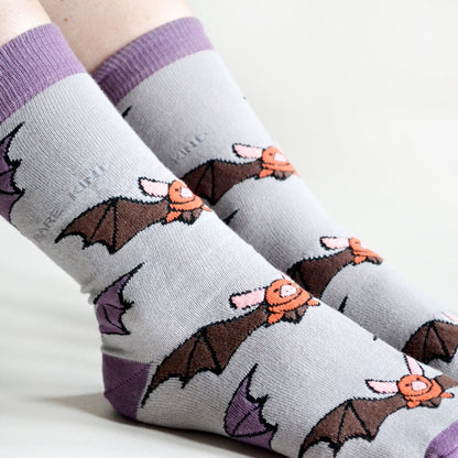 Save the Bats Bamboo Socks Socks Bare Kind